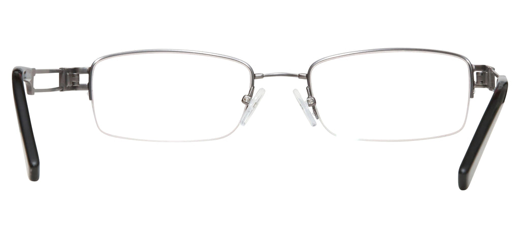 Blue Light Blocking Glasses Rectangle Half Rim 201937 Eyeglasses Includes Blue Light Blocking Lenses