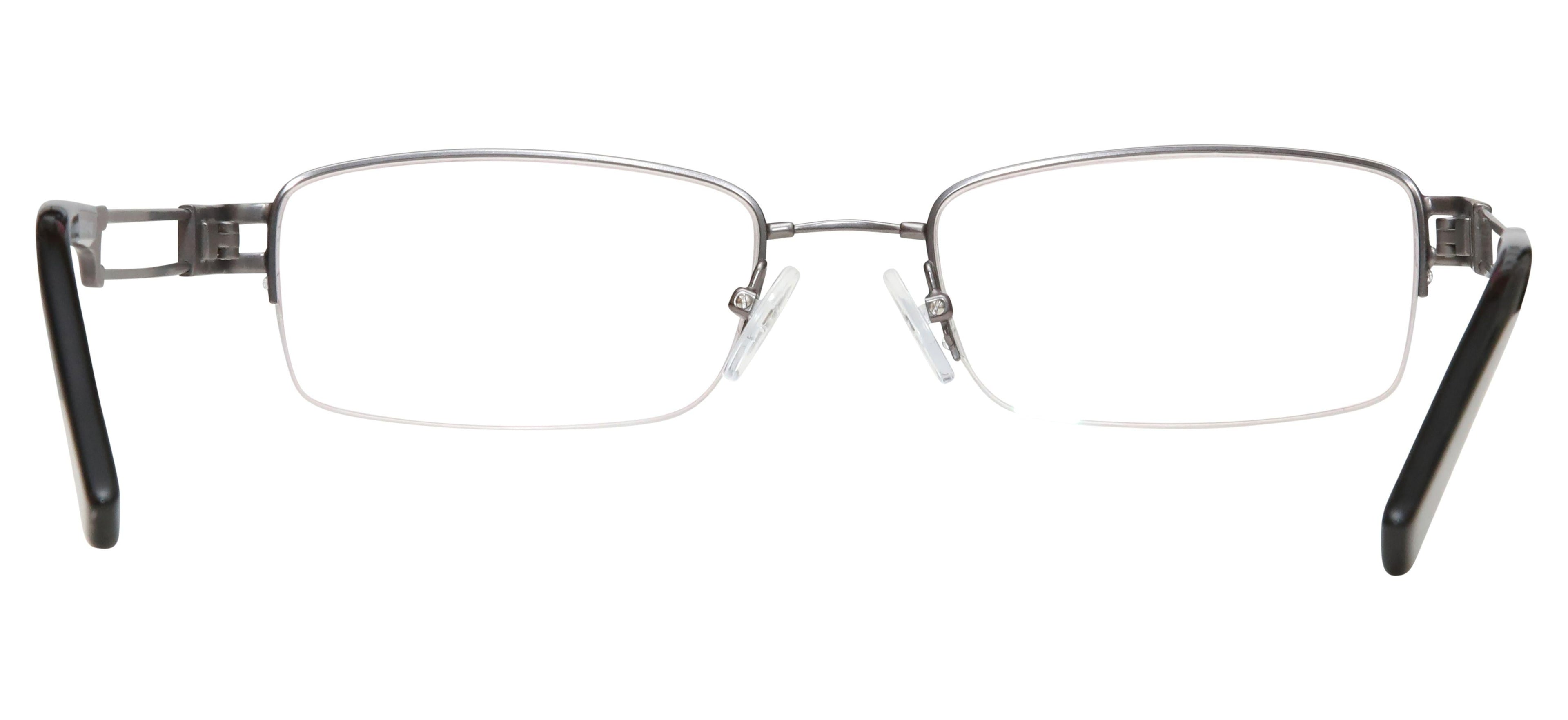 Blue Light Blocking Glasses Rectangle Half Rim 201937 Eyeglasses Includes Blue Light Blocking Lenses