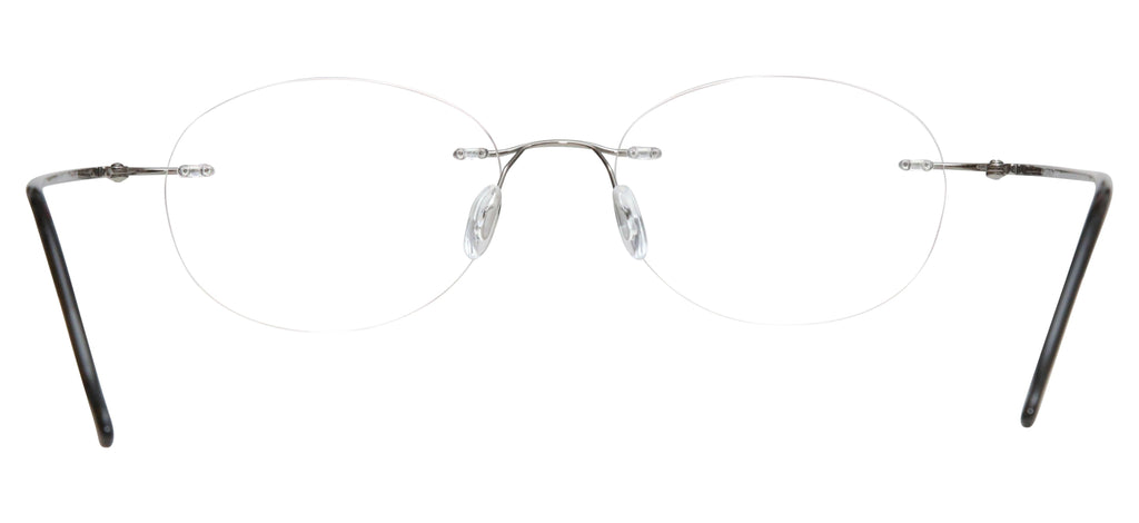 Blue Light Blocking Glasses Oval Rimless 201966 Eyeglasses Includes Blue Light Blocking Lenses