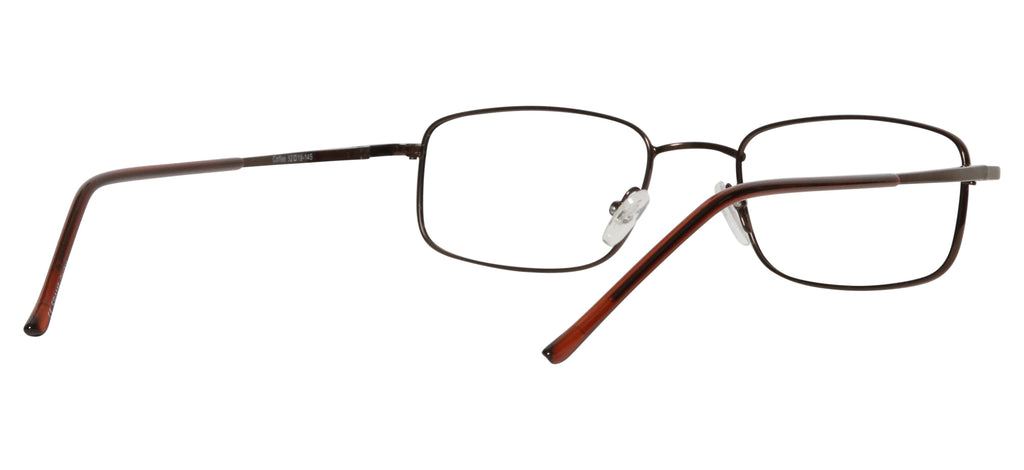 Blue Light Blocking Glasses Rectangle Full Rim 201901 Eyeglasses Includes Blue Light Blocking Lenses