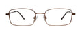 Blue Light Blocking Glasses Rectangle Full Rim 201938 Eyeglasses Includes Blue Light Blocking Lenses