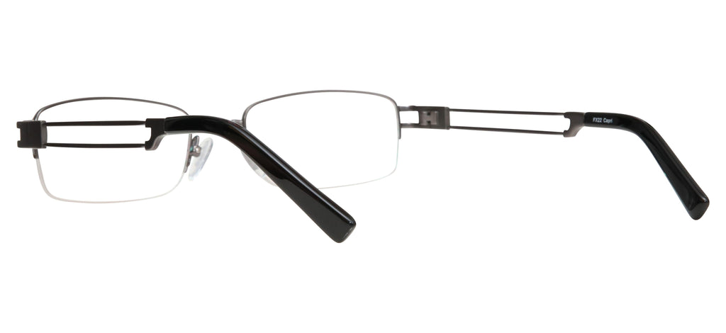 Blue Light Blocking Glasses Rectangle Half Rim 201937 Eyeglasses Includes Blue Light Blocking Lenses