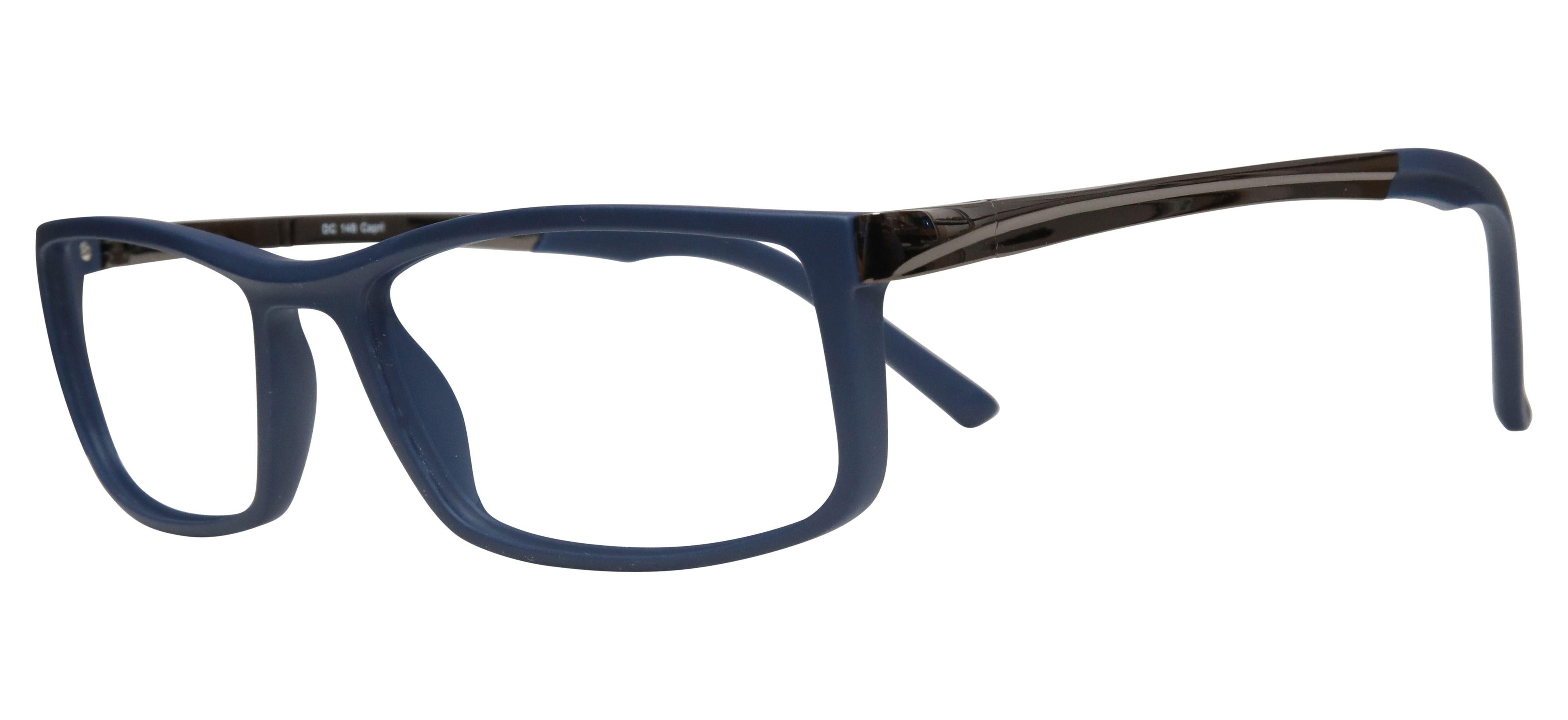 Blue Light Blocking Glasses Rectangle Full Rim 201909 Eyeglasses Includes Blue Light Blocking Lenses
