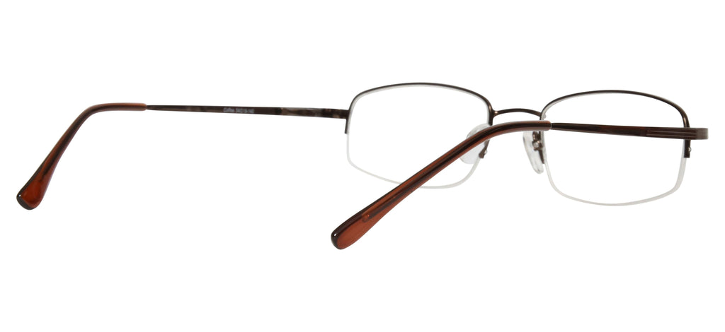 Blue Light Blocking Glasses Rectangle Half Rim 201959 Eyeglasses Includes Blue Light Blocking Lenses