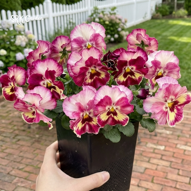 Swiss Giants Pansy Seed Mix | 100 Seeds