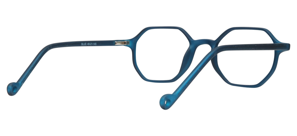 Blue Light Blocking Glasses Hexagon Full Rim 201992 Eyeglasses Includes Blue Light Blocking Lenses
