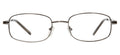 Blue Light Blocking Glasses Rectangle Full Rim 201902 Eyeglasses Includes Blue Light Blocking Lenses