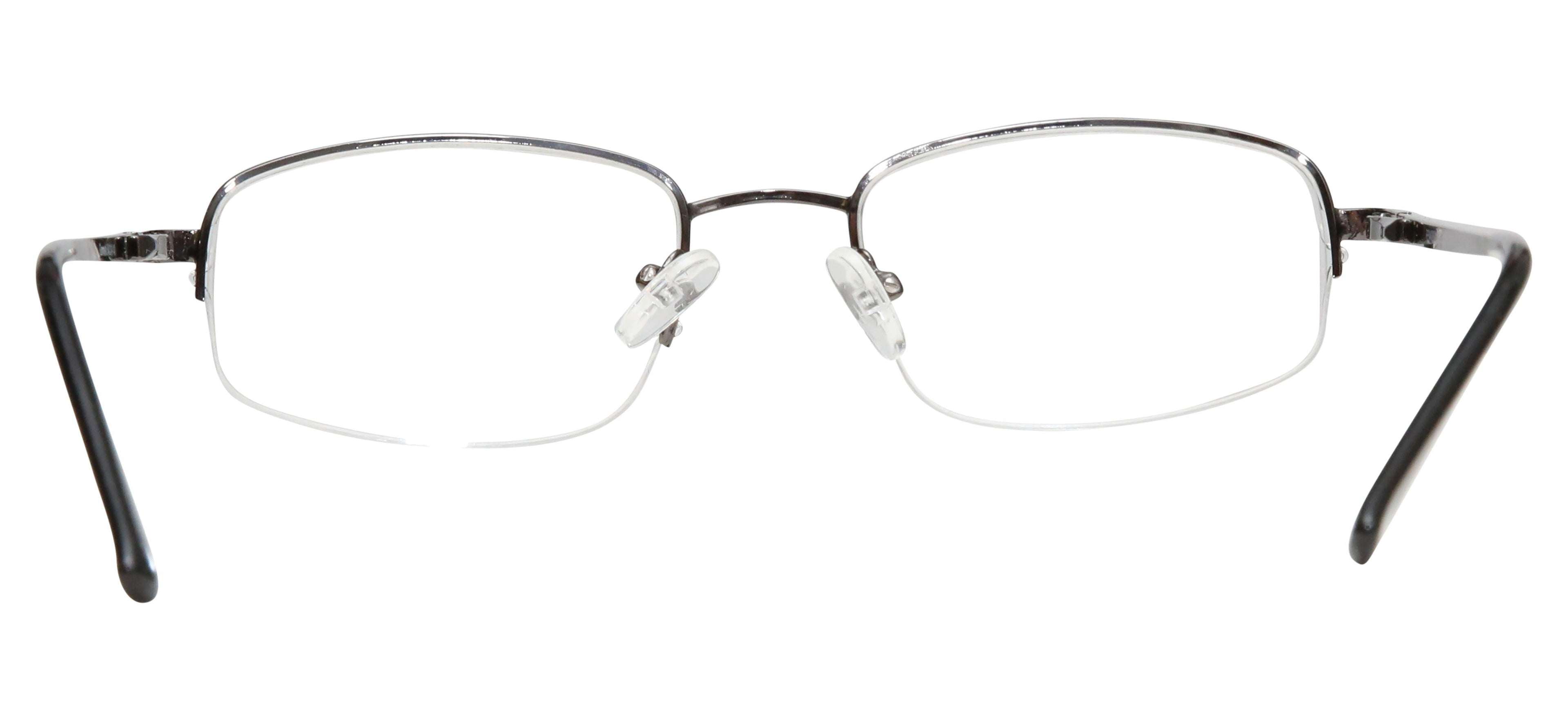 Blue Light Blocking Glasses Rectangle Half Rim 201959 Eyeglasses Includes Blue Light Blocking Lenses