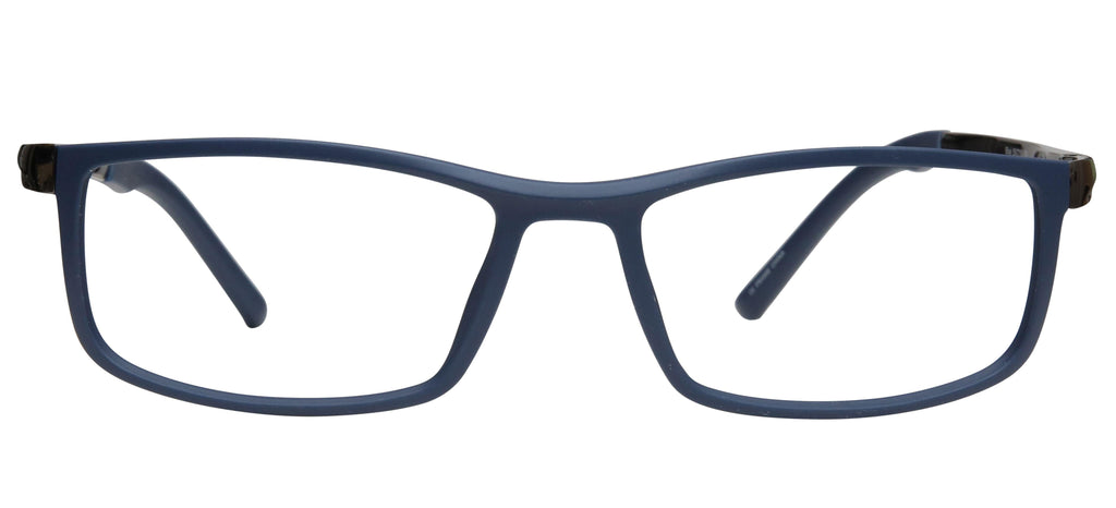 Blue Light Blocking Glasses Rectangle Full Rim 201909 Eyeglasses Includes Blue Light Blocking Lenses
