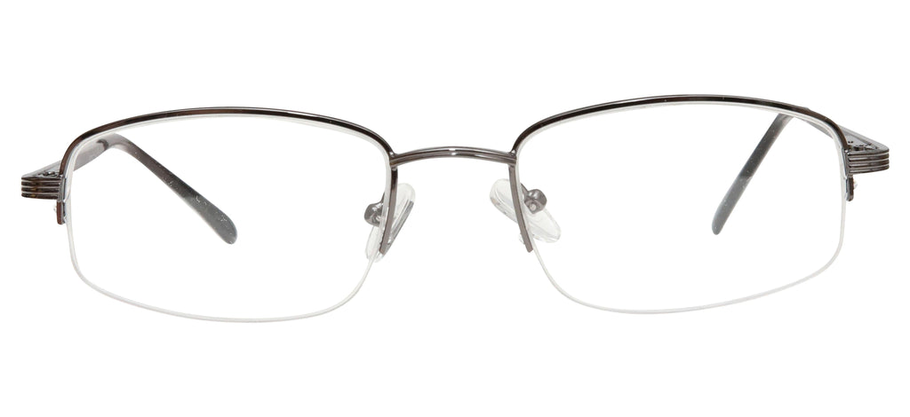 Blue Light Blocking Glasses Rectangle Half Rim 201959 Eyeglasses Includes Blue Light Blocking Lenses