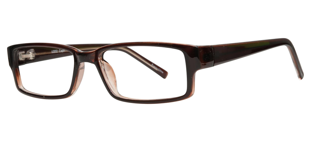 Blue Light Blocking Glasses Rectangle Full Rim 201973 Eyeglasses Includes Blue Light Blocking Lenses
