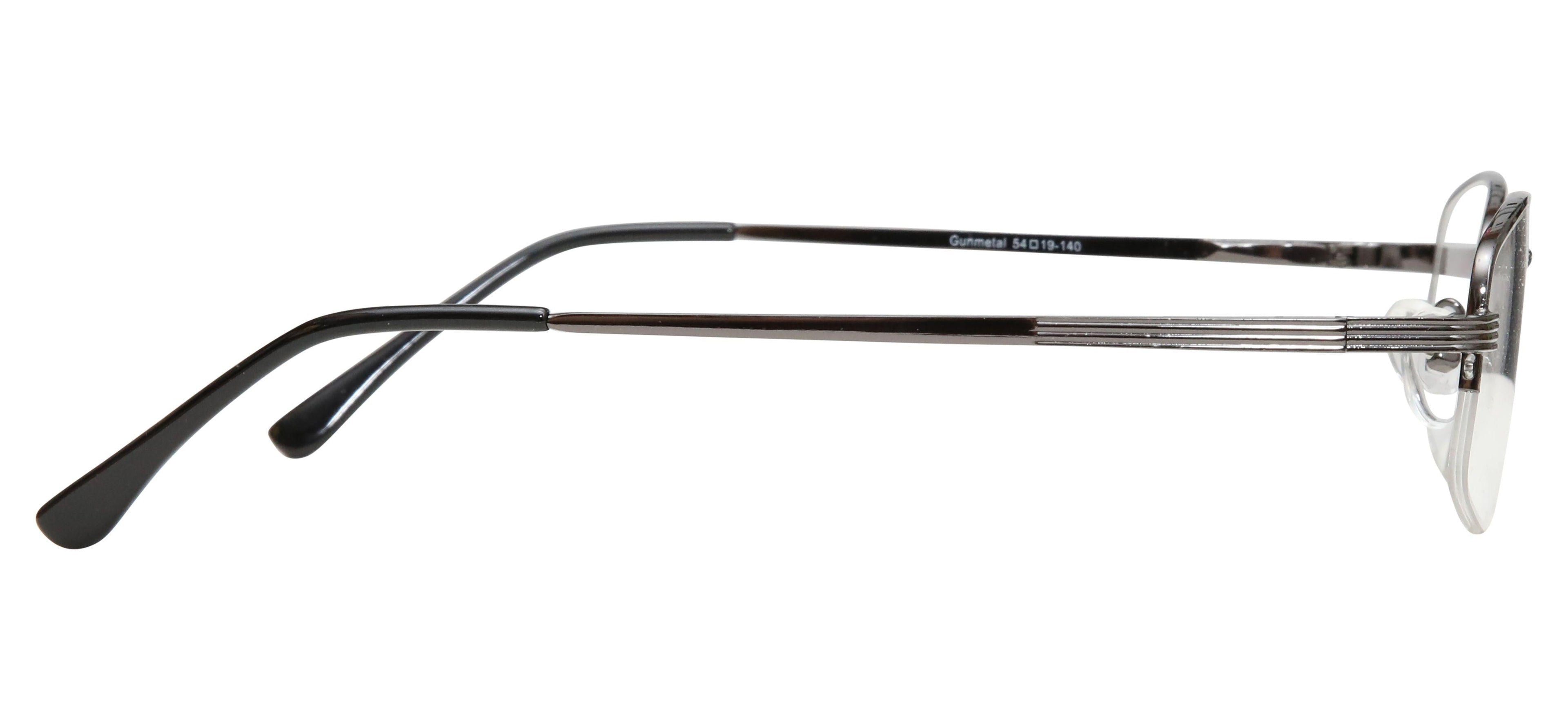 Blue Light Blocking Glasses Rectangle Half Rim 201959 Eyeglasses Includes Blue Light Blocking Lenses