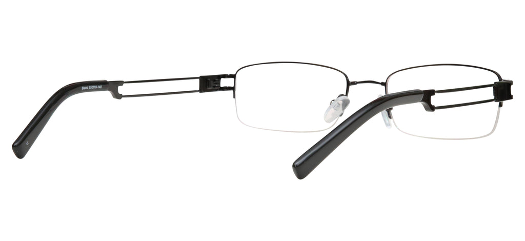 Blue Light Blocking Glasses Rectangle Half Rim 201937 Eyeglasses Includes Blue Light Blocking Lenses
