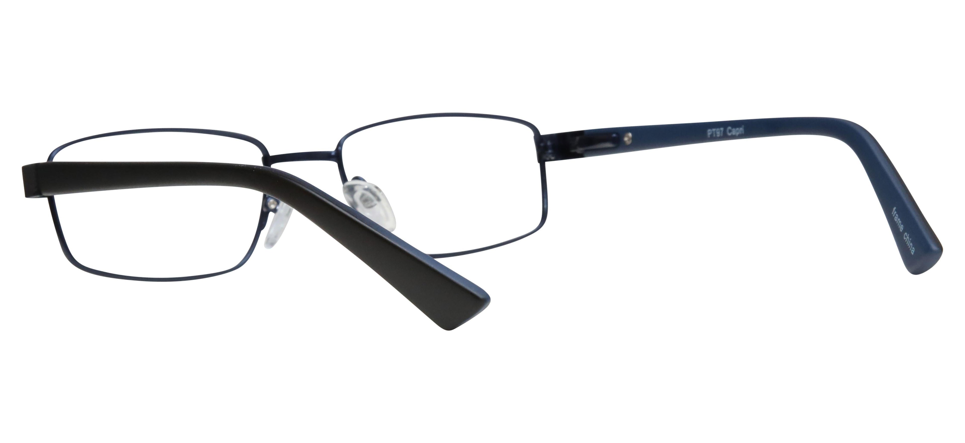 Blue Light Blocking Glasses Rectangle Full Rim 201956 Eyeglasses Includes Blue Light Blocking Lenses