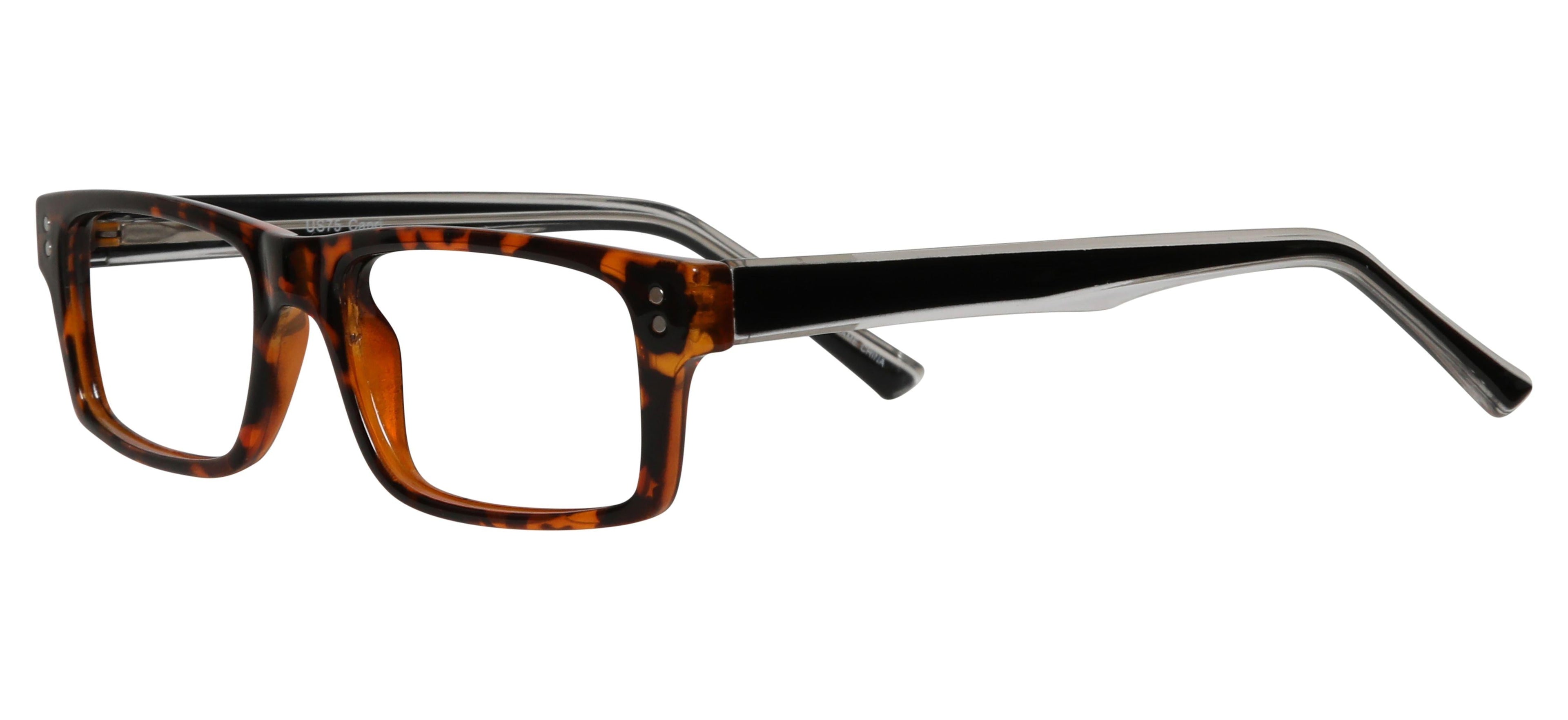 Blue Light Blocking Glasses Rectangle Full Rim 201998 Eyeglasses Includes Blue Light Blocking Lenses