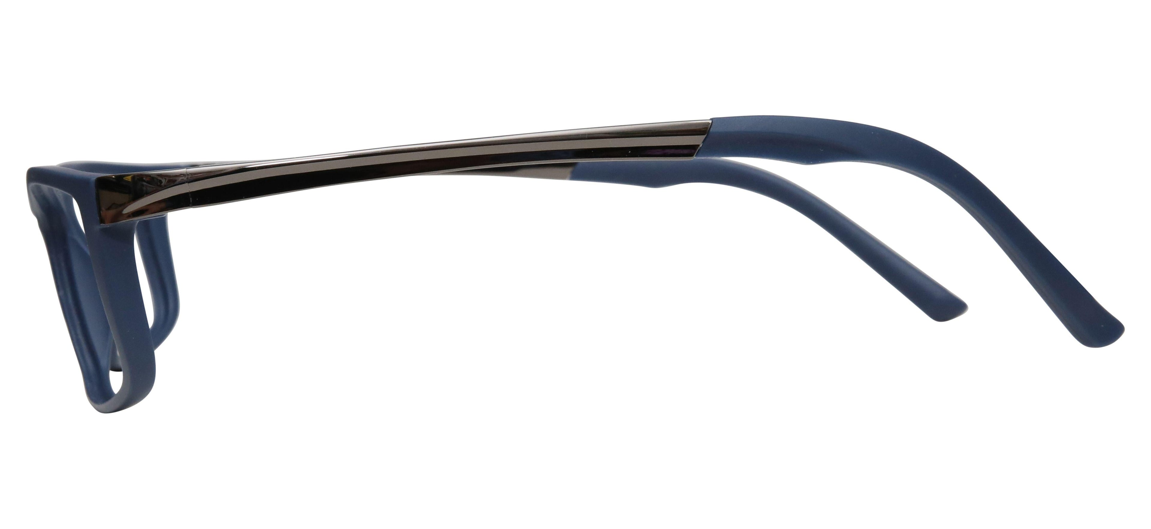 Blue Light Blocking Glasses Rectangle Full Rim 201909 Eyeglasses Includes Blue Light Blocking Lenses