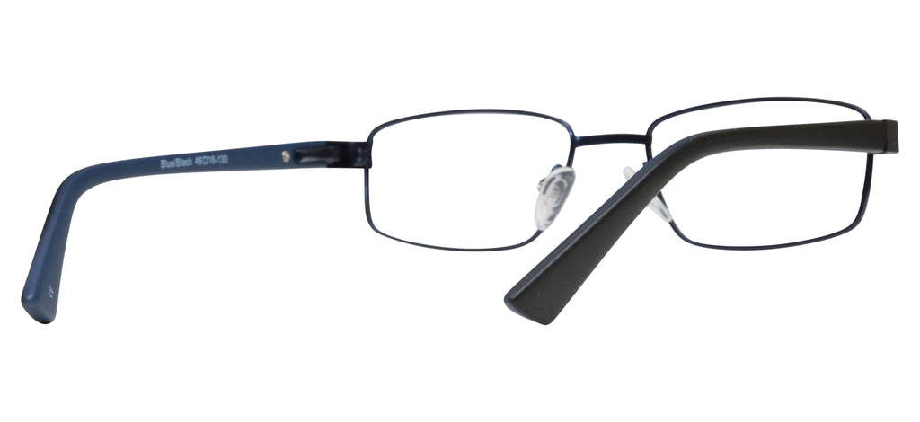 Blue Light Blocking Glasses Rectangle Full Rim 201956 Eyeglasses Includes Blue Light Blocking Lenses