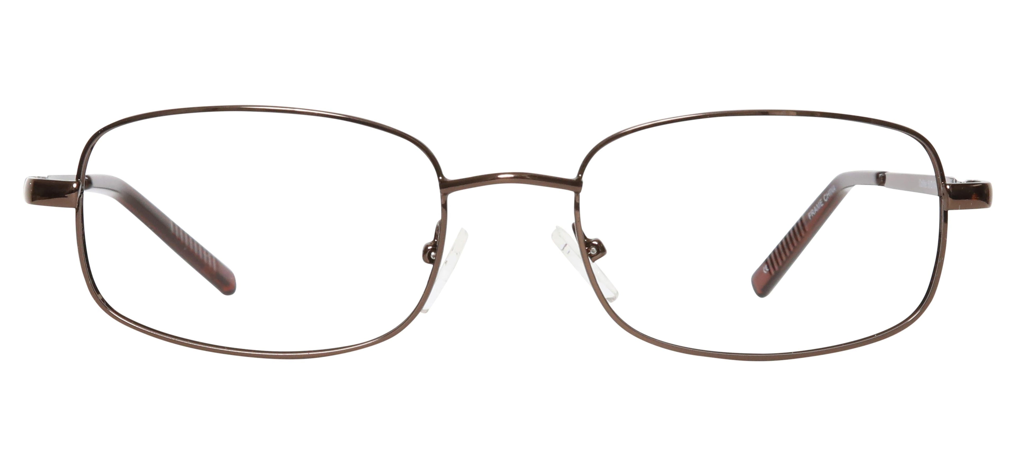 Blue Light Blocking Glasses Rectangle Full Rim 201902 Eyeglasses Includes Blue Light Blocking Lenses